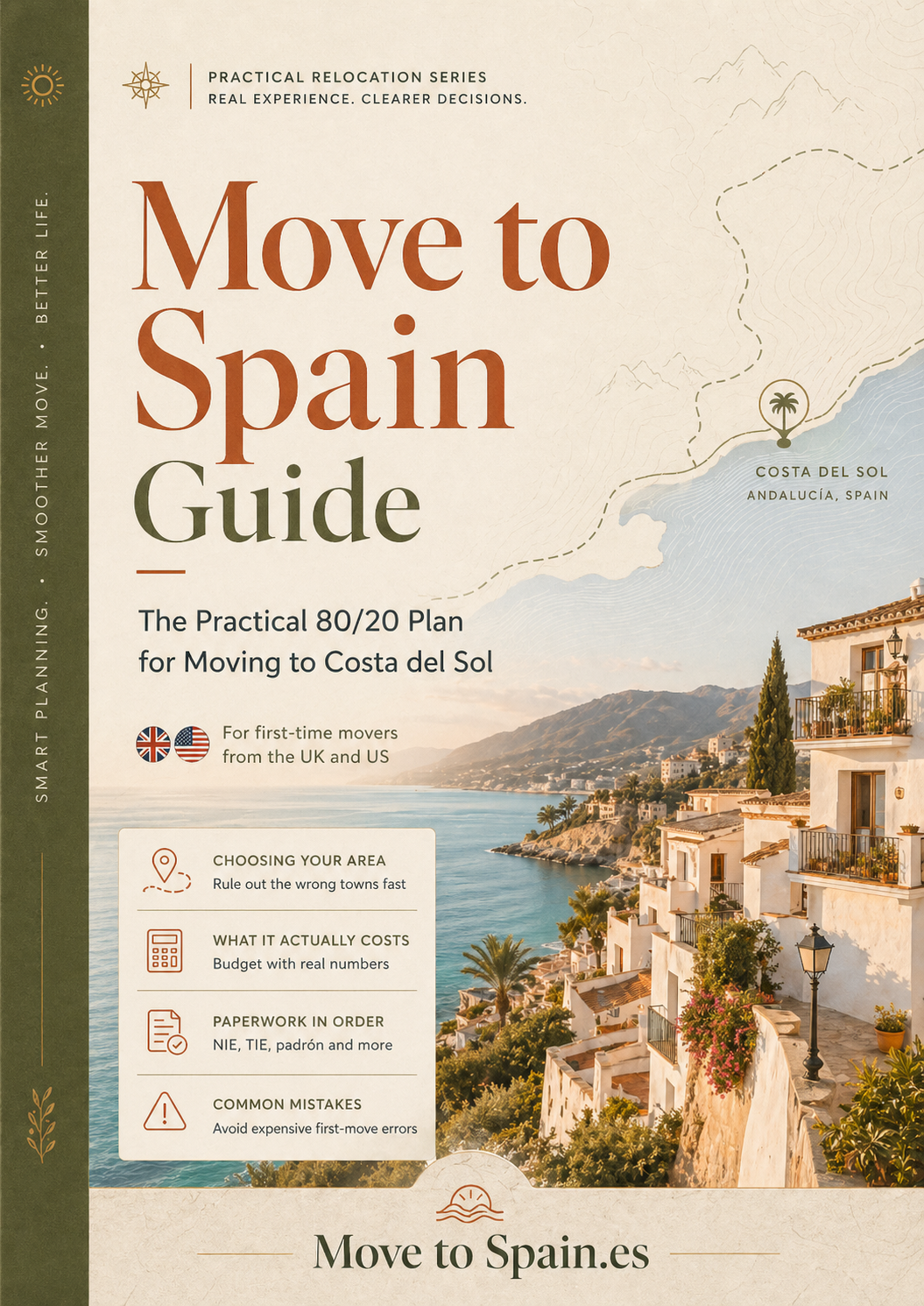 Move to Spain Guide - The Practical 80/20 Plan for Moving to Costa del Sol